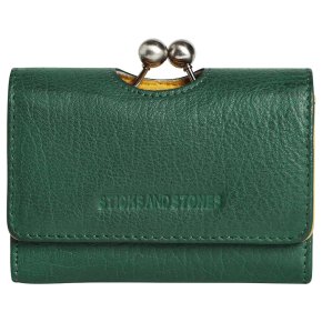 STICKS & STONES Biarritz wallet pine green